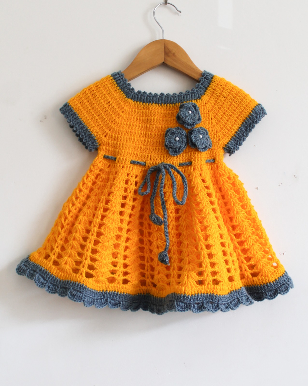 Half Sleeve Frock (1-2 Year Girl)